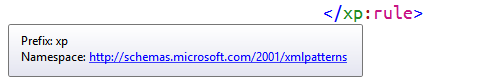 XML Prefixes